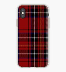 00418 Cornish Brewery Red Tartan iPhone Case
