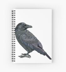 Celtic Raven Spiral Notebook