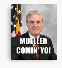Mueller Comin' Canvas Print