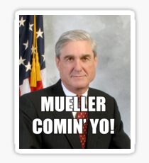 Mueller Comin' Sticker