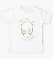 Camiseta para niños El flash (camisa de Cisco) - No me lleves a tu líder