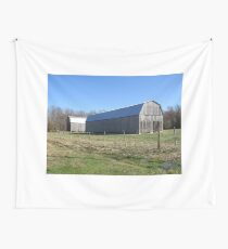 Back road barns Wall Tapestry