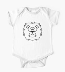 Löwenkopf Baby Body Kurzarm