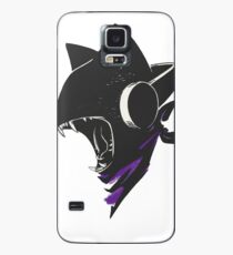 Funda/vinilo para Samsung Galaxy Monster Cat DJ