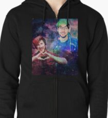 Mark & Jack in the Galaxy! Zipped Hoodie