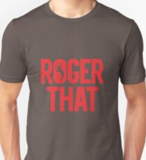Roger That - Roger Federer Unisex T-Shirt