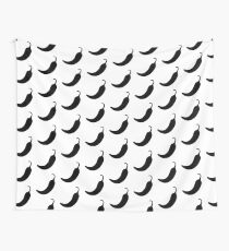 Chilli (black) Wall Tapestry