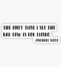 Pegatina limbo michael scott