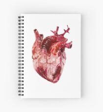 Cuaderno de espiral Coeur Anatomique
