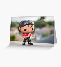 Beat it Greeting Card
