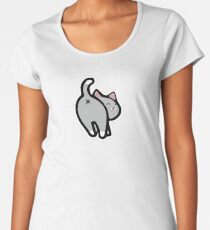 Bitmoji Cat Butt Shirt Women's Premium T-Shirt