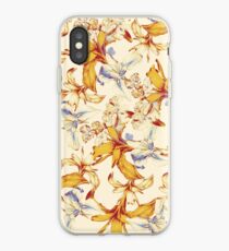 Irisses & Coriander Pattern iPhone Case