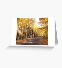 Follow the path Greeting Card