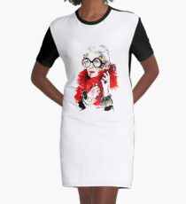 IRIS APFEL Graphic T-Shirt Dress