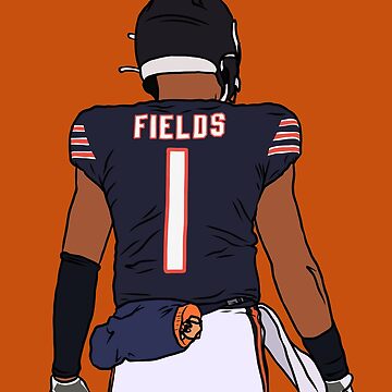 Justin Fields Back-To Kids T-Shirt for Sale by RatTrapTees