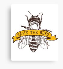Save The Bees! Canvas Print