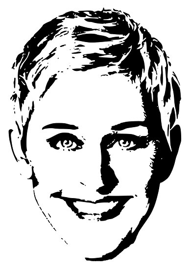 "Ellen Degeneres" Photographic Print by idaspark | Redbubble