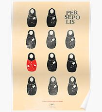 Persepolis, minimal movie poster, Marjane Satrapi, alternative fine art, iranian graphic novel, iran Poster