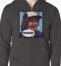 Dustin - Stranger Things Zipped Hoodie