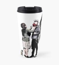 Banksy - Anarchist And Mother Travel Mug