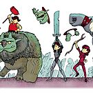 « Trollhunters Parade » par Paul Malin