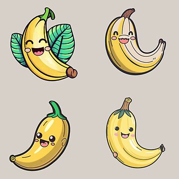 HOW TO DRAW A CUTE BANANA 