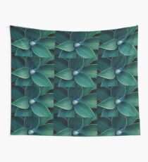 Floral green pattern Wall Tapestry