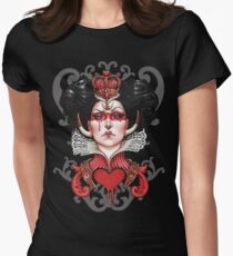 Queen of Hearts Women's Fitted T-Shirt