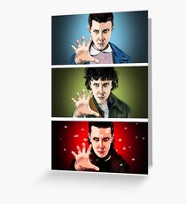 Tarjeta de felicitación Eleven Stranger Things