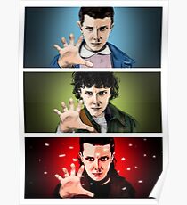 Eleven Stranger Things Poster