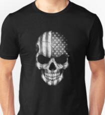 American Flag Skull Unisex T-Shirt