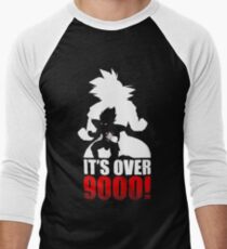 Goku and Vegeta : It's over 9000 Men's Baseball ¾ T-Shirt