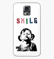 Banksy - SMILE Case/Skin for Samsung Galaxy
