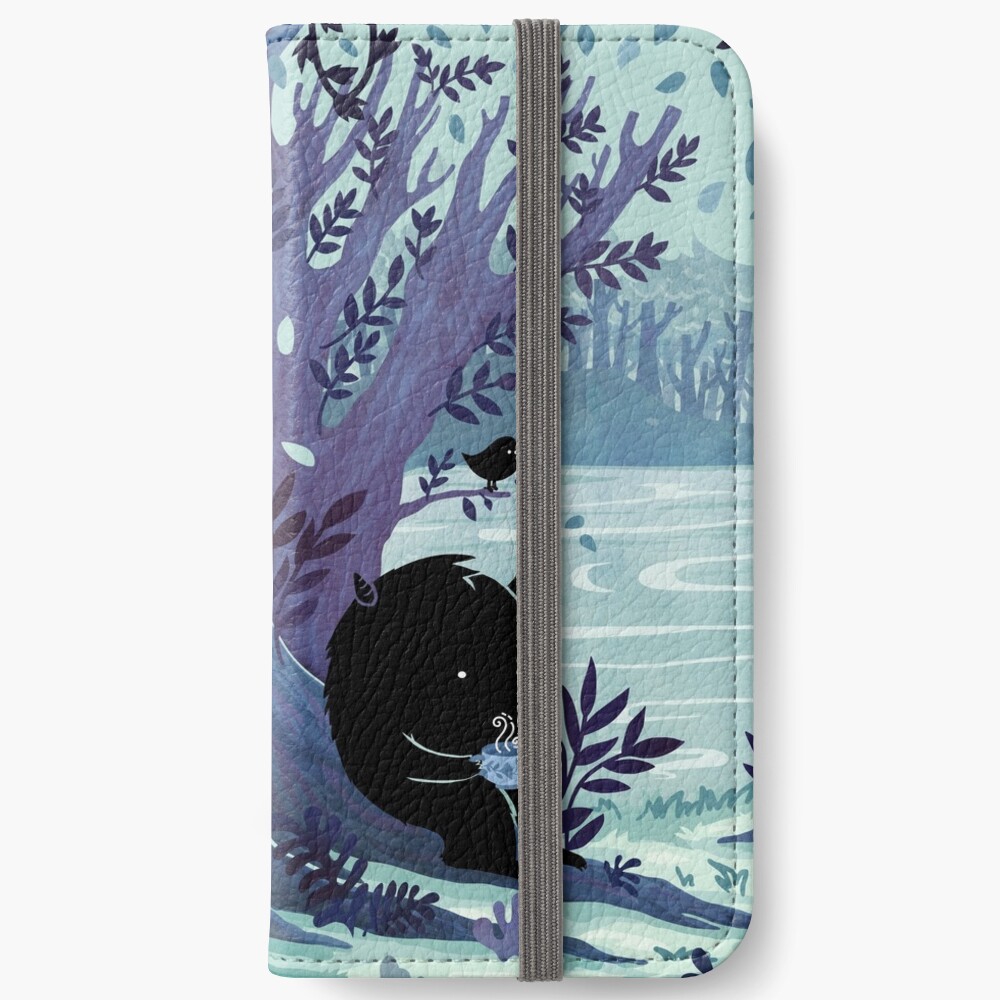 A Quiet Spot of Tea iPhone Wallet