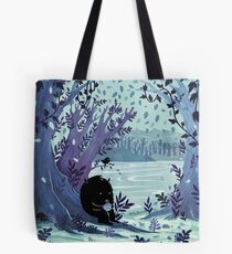 Eine ruhige Stelle des Tees Tote Bag