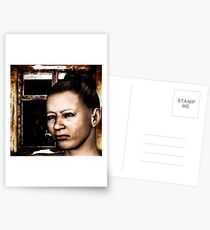 A Face Marked By Sorrow Postcards