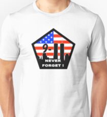 T-Shirt 9/11 Never Forgot! Unisex T-Shirt