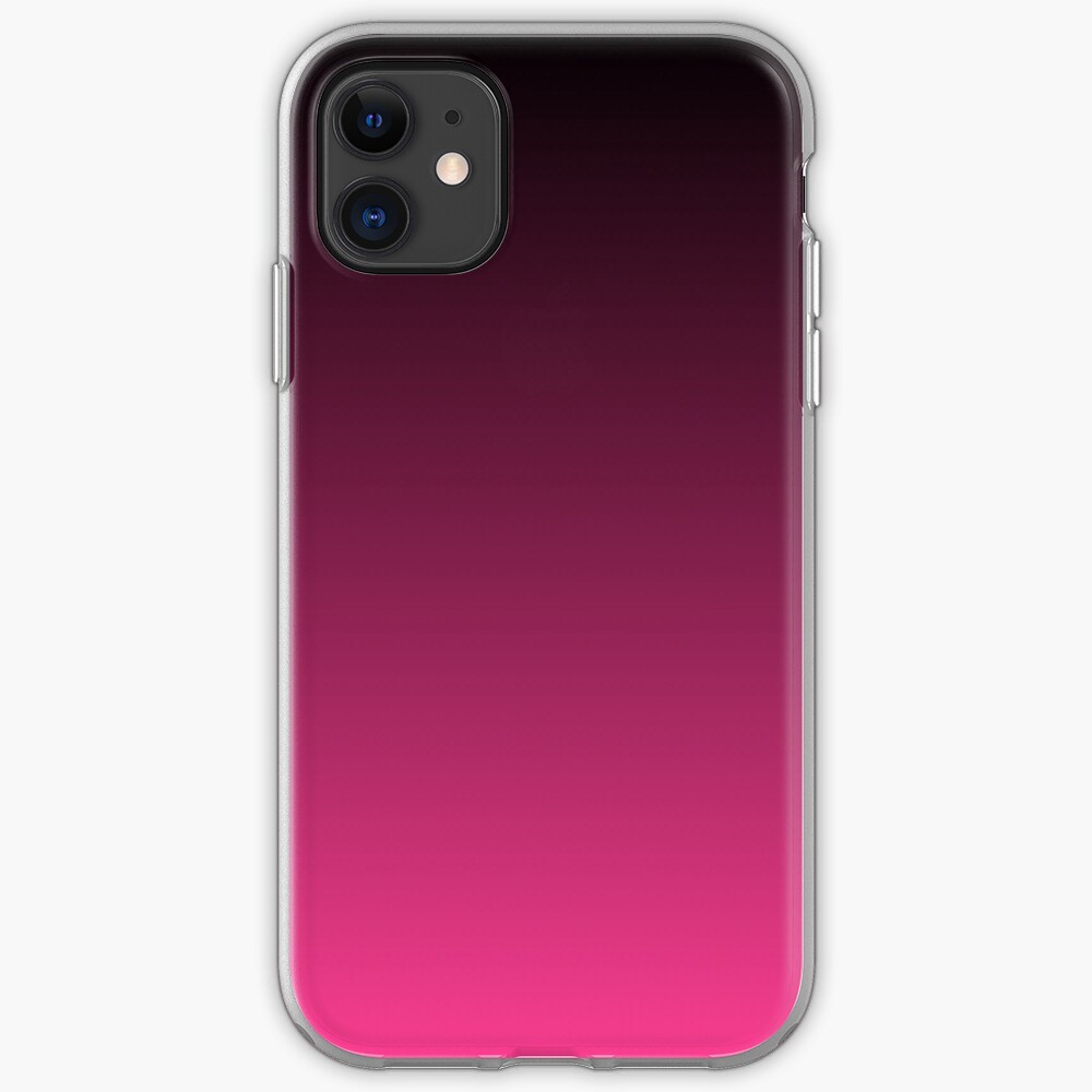 "Black To The Fuchsia" iPhone Case & Cover by rapplatt Redbubble