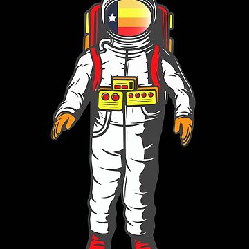 Houston Space City Astronaut' Sticker