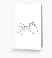 Pinky Promise Greeting Card