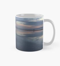 West Kirby boating lake view, Wirral UK Mug