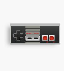 Nes Controller Canvas Print