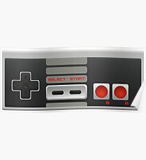 Nes Controller Poster