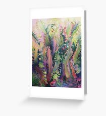 African Cactus Greeting Card
