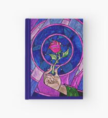 rose beauty and the beast Hardcover Journal