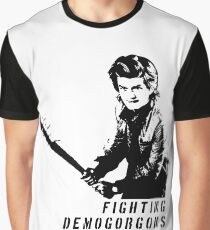 Steve Fighting (Stranger Things) Graphic T-Shirt