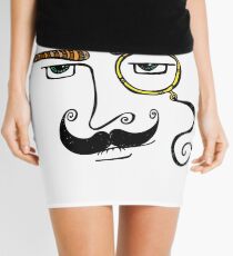 Monocled Hipster Mini Skirt