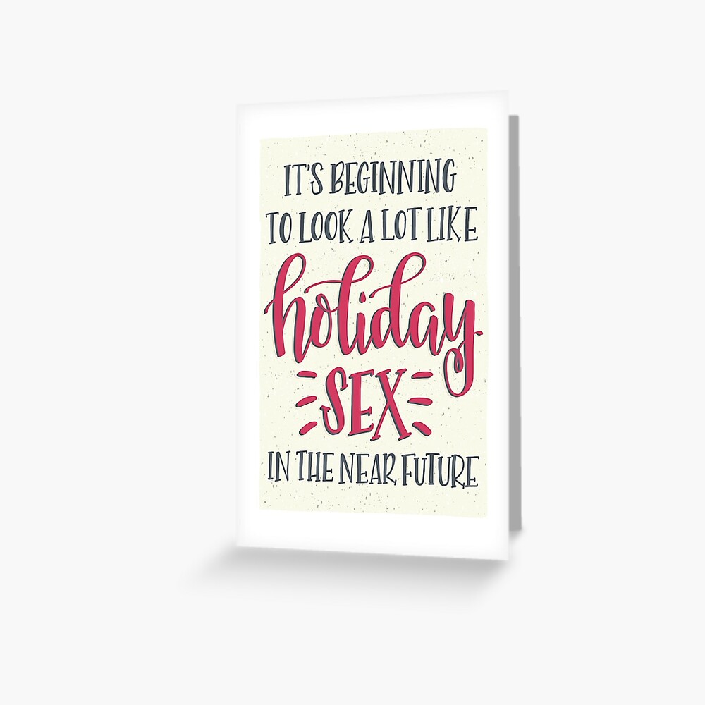 Boyfriend Christmas Card Naughty Christmas Card Holiday Sex Greeting Card By Itslilpeanut 8544