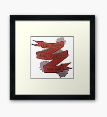 Doctor Who Framed Print