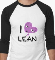 I love lean Men's Baseball ¾ T-Shirt